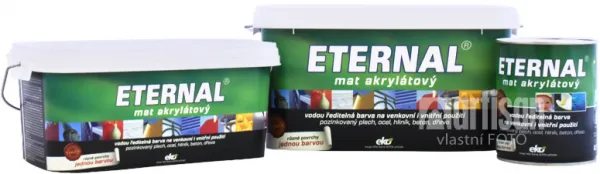 AUSTIS ETERNAL AKRYLÁT MAT - Vrchná farba do interiéru a exteriéru 016 - modrá 5 kg