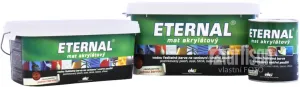 AUSTIS ETERNAL AKRYLÁT MAT - Vrchná farba do interiéru a exteriéru 016 - modrá 5 kg