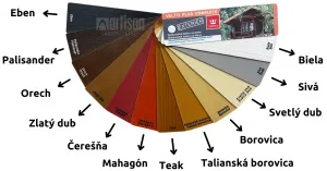 TIKKURILA Vzorkovník Valtti Plus Complete - hotové odtiene - vejár
