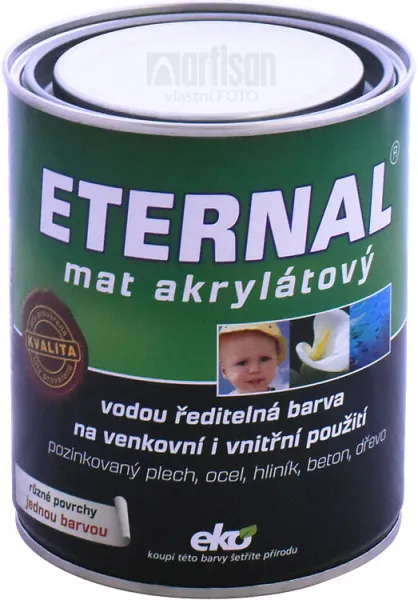 AUSTIS ETERNAL AKRYLÁT MAT - Vrchná farba do interiéru a exteriéru 010 - palisander 0,7 kg