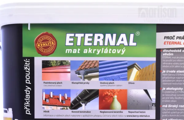 AUSTIS ETERNAL AKRYLÁT MAT - Vrchná farba do interiéru a exteriéru 016 - modrá 5 kg