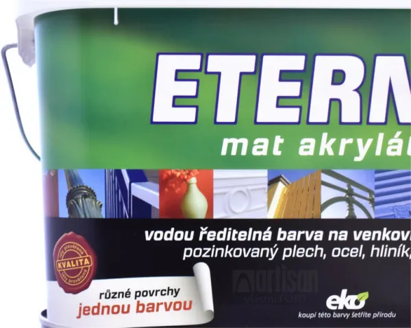 AUSTIS ETERNAL AKRYLÁT MAT - Vrchná farba do interiéru a exteriéru 016 - modrá 5 kg