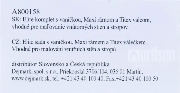 ANZA Elite Rollerset - sada vanička s valčekom 18 cm