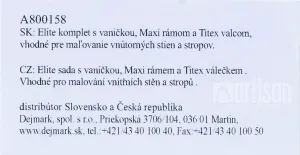 ANZA Elite Rollerset - sada vanička s valčekom 18 cm