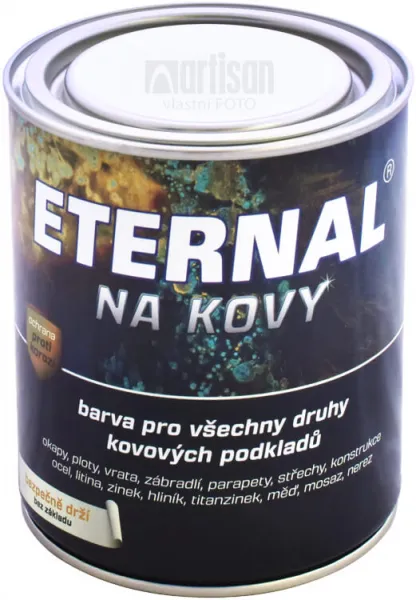 AUSTIS ETERNAL - Farba na vrchné a základné nátery kovov 423 - višňová 0,7 kg