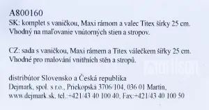 ANZA Elite Rollerset - sada vanička s valčekom 25 cm