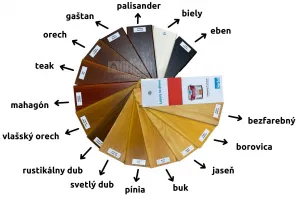 HERBOL Vzorkovník Offenporig Pro Decor - vejár
