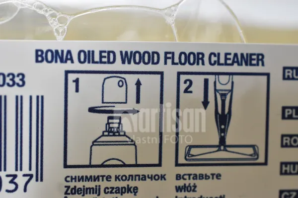 BONA Čistič na laminátové podlahy, PVC a dlažbu - náhradná náplň do Premium Spray Mopu 0.85 l