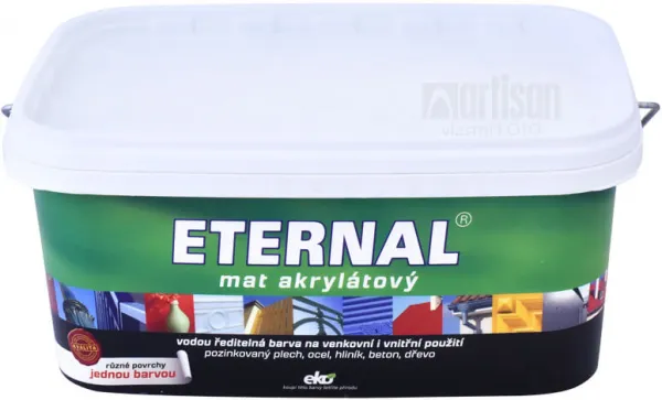 AUSTIS ETERNAL AKRYLÁT MAT - Vrchná farba do interiéru a exteriéru 01 - biela 2,8 kg
