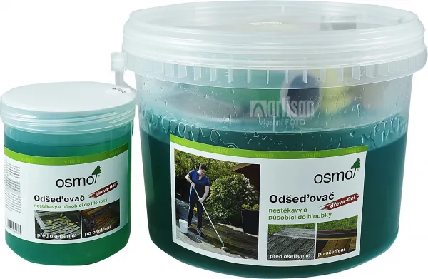 OSMO Odšeďovač dreva Gel 2.5 l 6609