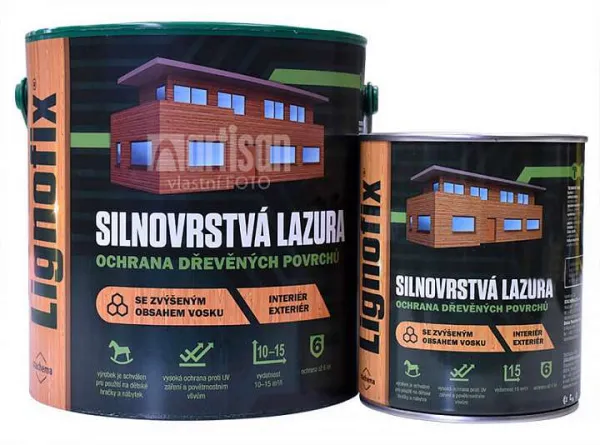 LIGNOFIX Vzorkovník Silnovrstvová lazúra - vejár