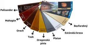 XYLADECOR Vzorkovník Extreme - vejár