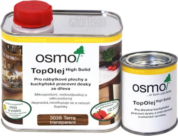 OSMO Vzorkovník Top olej - vejár
