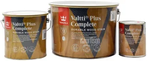 TIKKURILA Vzorkovník Valtti Complete, Valtti Plus Complete, Supi Sauna Finish - vejár