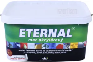 AUSTIS ETERNAL AKRYLÁT MAT - Vrchná farba do interiéru a exteriéru 016 - modrá 5 kg