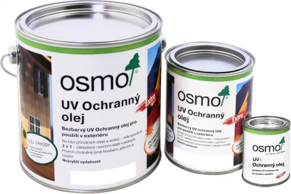 OSMO Vzorkovník UV Olej Extra - vejár