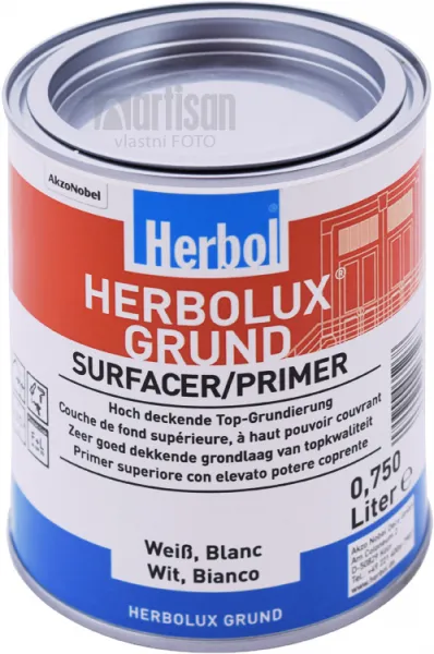 HERBOL Herbolux Grund - základný náter na okná 0.75 l Biela