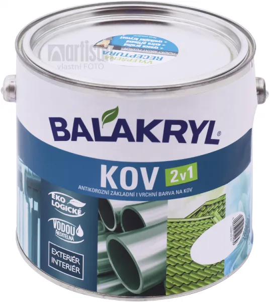 Farba Balakryl KOV 2V1 0840 č.hnedý 2,5kg