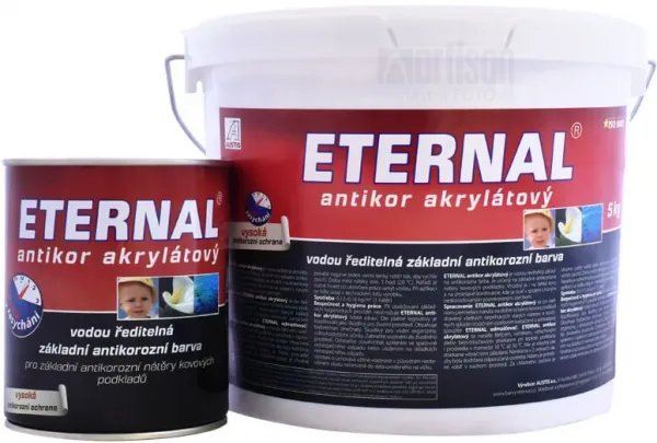 AUSTIS ETERNAL ANTIKOR - Akrylátová antikorózna farba 02 - šedá 5 kg