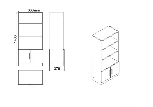 Office Furniture Set Vo11-Ba