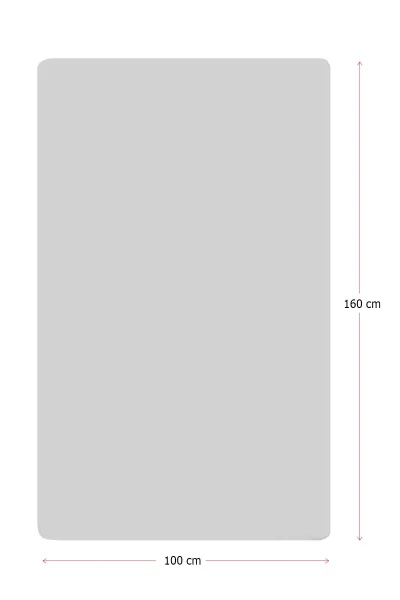 Conceptum Hypnose Detský koberec World Map 100x160 cm modrý