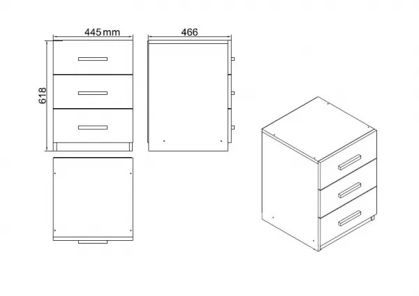 Office Furniture Set Vo9-Ba