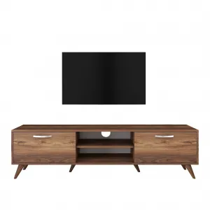 Televízna komoda, 180 x 48,6 x 35 cm, farba orech