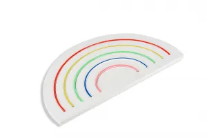Dekoratívne LED osvetlenie, DUHA, 50 x 26 x 2 cm