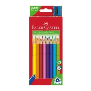 Faber-Castell 116520 Junior Triangular 20ks