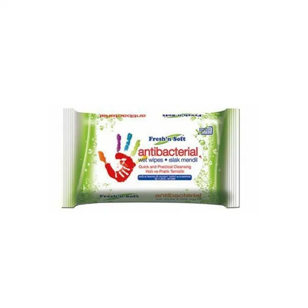 Antibakteriálne vlhčené utierky na ruky Fresh'n Soft 15 ks
