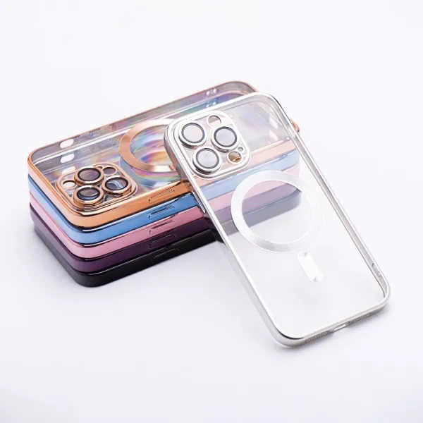 OEM Electro kryt s MagSafe pre Apple iPhone 16 Pro Max, Sivý