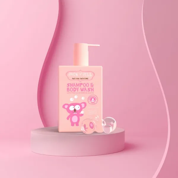 Jack N Jill Natural Bathtime Sampon a Sprchový gél 300 ml