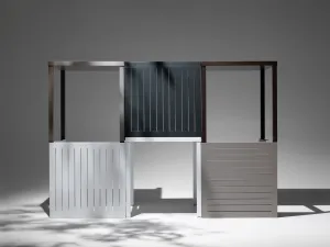 Cube stôl 80x80 cm Antracite