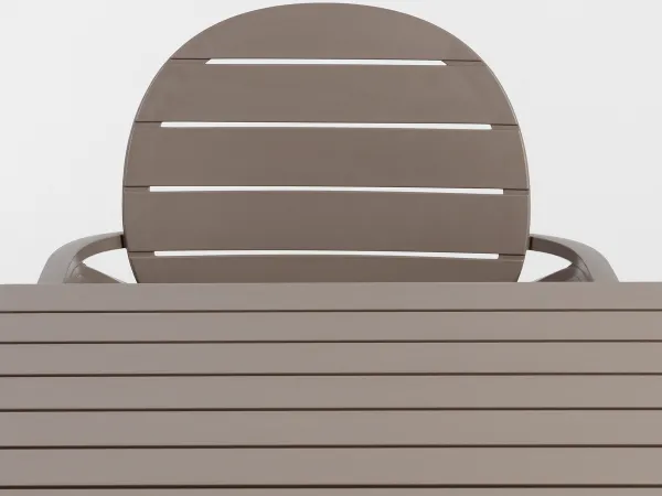 Cube stôl 80x80 cm Antracite