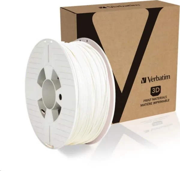 VERBATIM Filament pre 3D tlačiarne ABS 2.85mm, 149m, 1kg biela