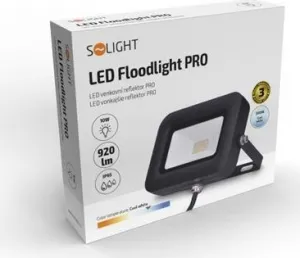 LED reflektor SOLIGHT WM-10W-L PRO 10W