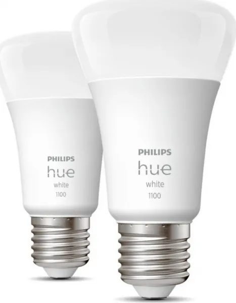 PHILIPS Hue White 9.5W 1100 E27 2ks