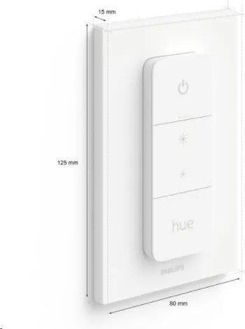 Philips 8719514274617 Hue Philips Dimmer Switch V2 diaľkové ovládanie so stmievačom