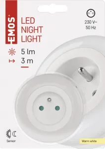 LED Nočné Svetlo Emos P3320 s Fotosenzorom