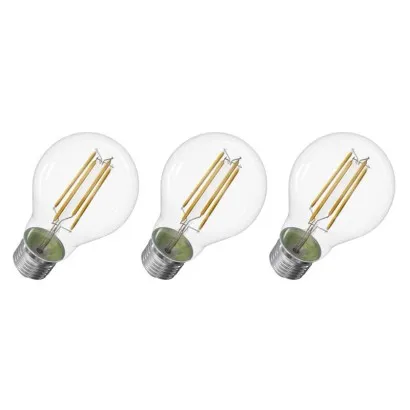 EMOS LED žárovka A60/E27/3,8W/60W/806lm/teplá bílá,3ks