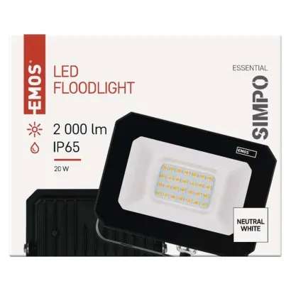 EMOS LED REFLEKTOR SIMPO 20W, 2000Lm, 4000K