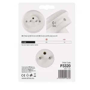 LED Nočné Svetlo Emos P3320 s Fotosenzorom