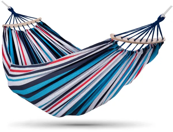 Pruhovaná záhradná hojdacia sieť EDEN CURACAO