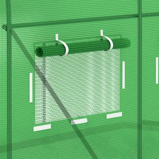 Kryt pre fóliový tunelový záhradný skleník 2,5x4m