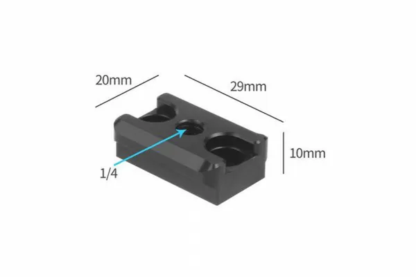 Stablecam DJI RS 4 / RS 4 Pro - Adaptér z hliníkové slitiny 1DJ4095