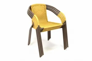 Garthen 35215 Záhradný balkónový set 2 stoličky + sklenený stôl