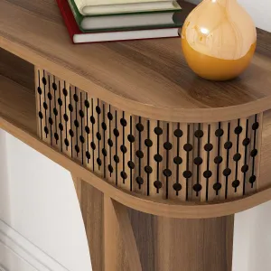 Dekoratívny stôl Damla Walnut