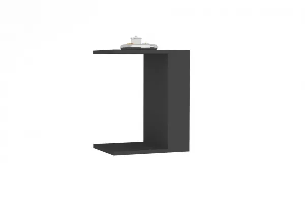 Kalune Design Odkladací stolík Star antracitový