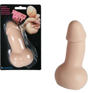 Stláčací gumový penis 13 x 6 cm