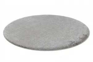 Kúpeľňový koberček SANTA sivý kruh